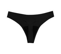 Bikini Menstrual Mujer Baño Traje de Baño Braguita de Color Sólido Deportivo Verano Menstrual Arena Surf Bañador Beachwear Pantalones menstruales para natación Bikini Menstrual Adolescente