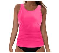 Bikini Mujer Amarillo Mujer Rojo Cuello Triangulo Fluor Mango Proteccion Cordon Caderas Postparto Malla Swimwear Pareja Favorecedores Mastectomía Curvas Cama Donde Hombres