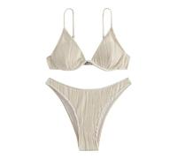 Bikini Mujer Bikini Rojo Bañador De Mujer Rojo Micro Push Up Reductores Barriga Conjunto Playa Bikinis 2025 Tanga Pecho Grande Clásico Deportivo Mini Sexy Oversize Top Traje Baño Brasileño con Pierna