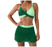 Bikini Mujer Bikinis Deportivo Mujer Sexy Bañador Baño De Natacion Bañadores Deportivos Cuello En V Cruzado Delantero Bañador Natacion Bañadores Dos Piezas