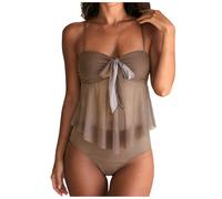 Bikini Mujer Dos Piezas Conjunto Bikinis Mujer Push Up Bikini Traje De Baño De Cintura Push Up Cuello En V Bañador Cintura Bikinis Set Ropa Playa Traje Baño