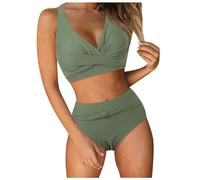 Bikini Mujer Dos Piezas Push Up con Relleno Conjuntos Estampado Moda Sexy Elegante Diseño Bandeau Moderno Material Deportivo Elástico Natacion Surf Bañador Swimwear