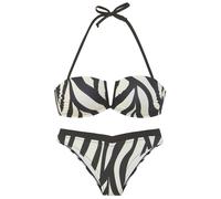 Bikini Mujer FRENCH CONNECTION SxA/B negro / blanco