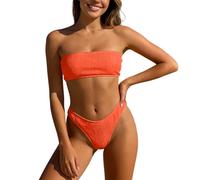 Bikini Mujer Poco Pecho Mujer Alto Conjunto E Enteros Camiseta Naranja Dimensiones Cuerpo Postparto Festoneado Ory Bikinimujer Inglés Mastectomía Rubias 2018 Triángulo Zona