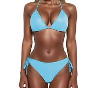Bikini Mujer Push Up,Traje De BañO Mujer Conjuntos Bikini Push Up Dos Piezas De Talla Grande Ropa De Playa Trajes De BañO Tankinis Set