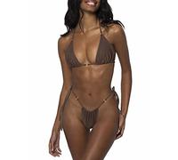 Bikini Mujer Sexy Tanga Push Up Conjunto Bikini para Mujer Bañador Traje de Baño de Dos Piezas Tops y Braguitas 2 Piezas Verano Biquini Playa Ropa