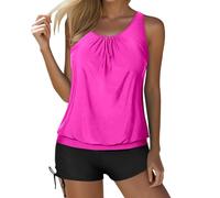 Bikini Mujer Traje De Baño De Dos Piezas para Mujer con Tirantes Estilo Europeo Liso Ideal para Playa Y Aguas Termales Bañadores Natacion Bañador Natacion Bikini Sexy (XL)