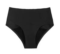 Bikini Parte De Arriba Mujer Bikini Culotte Mujer Ropa Interior Menstrual De Talle Negra para Parte Inferior Traje Baño Cintura Media Braga Alta (Black M)