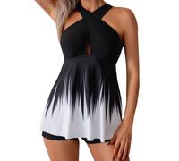 Bikini Push up BañAdor Talla Grande Mujer Women's Spring Summer Gradient Flat Angle Split Bikini Set Triangulo Mujer Ropa Talla Grande Conjunto Verano BañAdores Tallas Grandes