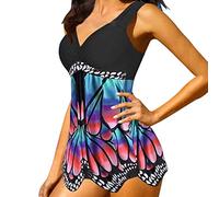 Bikini Push up Bikinis Mujer 2026 Talla Grande de Playa Acolchada para Mujer, Traje de baño cómodo a la, Conjunto Bikini con Sujetador realce, Traje Bikinis Mujer 2026 Braga Alta (Black, S)