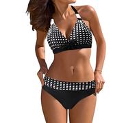 Bikini Talla Grande Mujer Bikini Talle Reductor Up Traje De Baño Conjunto De Traje Baño Ropa Playa Acolchada para Mujer Sujetador Parte Arriba Braga Alta