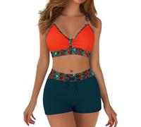 Bikini Talla Grande Mujer Vikinis para Mujeres Leopardo Micro Sexy Extremo Reductor Bañador Vientre Plano Biquini Trajes De Baño El Chico Que Me Gusta No Es Un XXL Reductores Barriga Bañadores Tallas