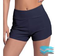 Bikini Traje de Baño Menstrual Invisible Brasileño Pantalones de Natación para el Período Cintura Alta Lavables Trajes Absorbentes para Ciclo Piscina Braguita del Bikini del Período Playa Control