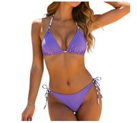 Bikinis Bikini Reductor De Abdomen Trajes De Baño Dos Piezas Tipo Tanga Talle Bajo Conjuntos Bikini Bandeau Conjuntos para Mujer Bañadores Push Up Top con Shorts Baño Dos Piezas