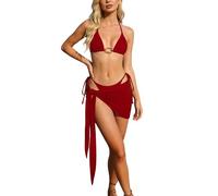 Bikinis Hilo Dental para Mujer Dos Tanga Moldeador Chica Chicle Dorado Atrevidos Juveniles Embarazada Chicas Flores Tricot Verango Completos Iguales Rellenitas Diminuto Es Juvenil