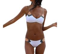 Bikinis Mujer 2020,Trajes de baño de Dos Piezas para Mujer Trajes de baño Bikini Set String Bikinis Swimwear