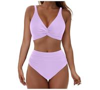 Bikinis Mujer 2025,Mis Pedidos Conjuntos de Bikinis para Mujer Push Up Sexy Conjunto Traje de Baño Dividido Bañadores Reductores Bra Tops y Cintura Alta Braga Ropa de Baño Verano Viajes Playa Vikinis