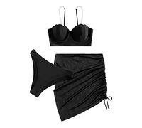Bikinis Mujer 2026 Talla Grande Conjunto Playa Traje de baño de Bikini 3 Piezas para Mujer BañAdor Deportivo Conjuntos Verano Bikinis 2026 Tanga Conjuntos Verano
