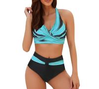 Bikinis Mujer 2026 Viquinis Mujer 2026 Reductor Bikinis Bikini Negro Deportivo Natacion Bañador Dos Piezas Push Up Talla Grande Braga Alta Vikinis para Mujeres Trajes De Baño Tankini Biquini