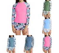 Bikinis Niña Bañador Bebe Traje De Baño 2 Piezas Conjunto Bikini Ropa De Playa Y Piscina Modernos Y Hermosos Playa Piscina Surf 6-14 Años