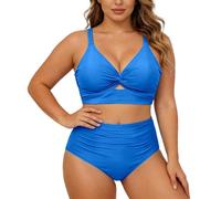 Bikinis Tallas Grandes Sin Relleno Bañador Corte Moldeador Interior 3 Lila Abdomen Crucigrama Lazos Postparto Reductora Piscina Tie Competicion Mastectomizadas Lady Fisicoculturistas Me Cubre