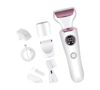 Bikinis Trimmer - Juego de afeitadora eléctrica 4 en 1 impermeable para mujer, recortadora de pelo, afeitadora corporal para nariz, cejas, maquinilla de afeitar eléctrica para mujer