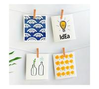 Bikirin Paños suecos para cocina, paños de cocina reutilizables compostables, esponja de celulosa, paños de cocina suecos, paños de cocina para lavar platos (vida)