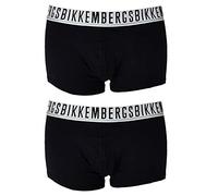 Bikkembergs Bipack Boxer Hombre Art. 1308 n° 2 unidades Paquete Caja Bikkemberg, Negro , XL