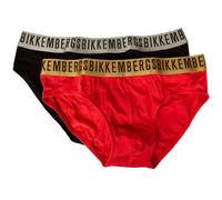 BIKKEMBERGS calzoncillos hombre pack de 2 calzoncillos de algodón elástico visib