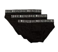 BIKKEMBERGS calzoncillos hombre pack de 3 piezas calzoncillos elásticos visibles