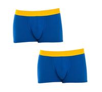 Bikkembergs Pack-2 Bóxers Fashion Tape Frontal Anatómico BKK1UTR04BI para Hombre