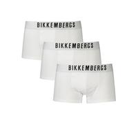 Bikkembergs - Pack de Boxers de Algodón Blanco - Underwear - Hombre - Blanco - S -