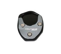 BIKKJBK Almohadilla Soporte Lateral para Daytona 660 2024 2025, Soporte De Extensión para Pata De Cabra De Motocicleta, Placa De Soporte, Soporte De Ampliación