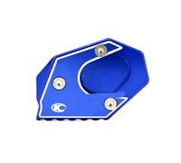 BIKKJBK Almohadilla Soporte Lateral para Downtown 200i 300i 350i 300 350 para Xciting 250 300 350 Almohadilla de extensión Motocicleta Soporte Lateral Placa Soporte Lateral Almohadilla