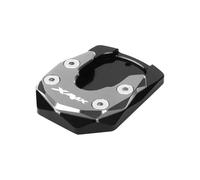 BIKKJBK Almohadilla Soporte Lateral Placa Ampliación Caballete Lateral De Motocicleta para XMAX300 Xmax 300 X-MAX300, Soporte De Extensión Pata De Cabra, Base Almohadilla Pie Accesorios