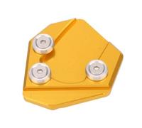 BIKKJBK Almohadilla Soporte Lateral Placa De Soporte De Extensión para Pata De Cabra De Motocicleta, Soporte De Extensión para GSX-S125 GSX-S150 GSX-R125 GSX-R150