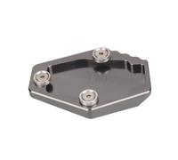 BIKKJBK Almohadilla Soporte Lateral Placa De Soporte para Pata De Cabra De Motocicleta, Extensión De Caballete Lateral para Diavel 1260 2019 2020 2021 2022