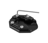 BIKKJBK Almohadilla Soporte Lateral Placa Extensión Pata Cabra Almohadilla Ampliación para Caballete Lateral, Placa De Soporte para NMAX155 NMAX 155 XMAX300 Xmax 300 2015-2021