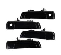 BIKKJBK Exterior Manija Puerta Cubierta Manija Exterior De Puerta Delantera Y Trasera Negra Para Lancer Para Galant 1994-2004 Para Hafei Para Simbo Deslizante Para Coche
