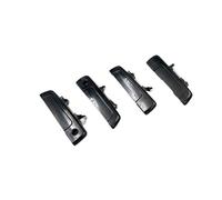 BIKKJBK Exterior Manija Puerta Cubierta Manija exterior negra de puerta delantera y trasera para Lancer para Galant 1994-2004 para Hafei para Simbo