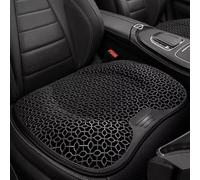 BIKKJBK Fundas Asientos Coche Cojín De Asiento De Coche De Verano con Soporte Lumbar Nido De Abeja Y Hilo De Hielo, Ventilación Y Respaldo Transpirable, para Cojines De Coche.