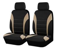 BIKKJBK Fundas Asientos Coche Funda de cojín para Asiento de Coche, Universal, de poliéster, Compatible con la mayoría de Coches, SUV y Camiones.