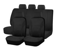 BIKKJBK Fundas Asientos Coche Funda de cojín para Asiento de Coche, Universal, de poliéster, Compatible con la mayoría de Coches, SUV y Camiones.
