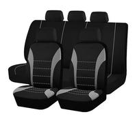 BIKKJBK Fundas Asientos Coche Funda de cojín para Asiento de Coche, Universal, de poliéster, Compatible con la mayoría de Coches, SUV y Camiones.