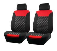BIKKJBK Fundas Asientos Coche Fundas Asiento Coche con Bordado Doble Línea Y Empalme De Tamaño Universal para La Mayoría Los Coches, Fundas De Asiento Tela Poliéster para Coche.
