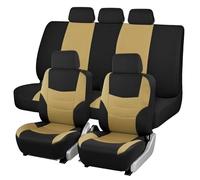 BIKKJBK Fundas Asientos Coche Fundas de Asiento de Coche de poliéster, para SUV, Camiones, Furgonetas, tamaño Universal, Accesorios Interiores.