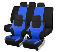 BIKKJBK Fundas Asientos Coche Fundas de Asiento de Coche de poliéster, para SUV, Camiones, Furgonetas, tamaño Universal, Accesorios Interiores.