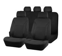 BIKKJBK Fundas Asientos Coche Fundas De Asiento De Coche De Poliéster Y Malla De Aire, Tamaño Universal, Accesorios Interiores para La Mayoría De Coches, SUV, Camiones Y Furgonetas.