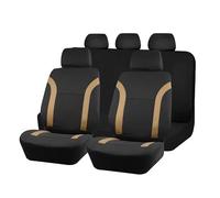 BIKKJBK Fundas Asientos Coche Fundas Universales Transpirables para Asientos Coche, Malla Aire Y Poliéster, Aptas para La Mayoría De Los Accesorios Interiores Coches SUV.