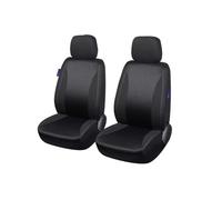 BIKKJBK Fundas Asientos Coche Juego de Fundas universales para Asientos de Coche Unisex de Tela de Malla de poliéster con diseño de Patchwork y Cuadros, Accesorios Interiores con Esponja